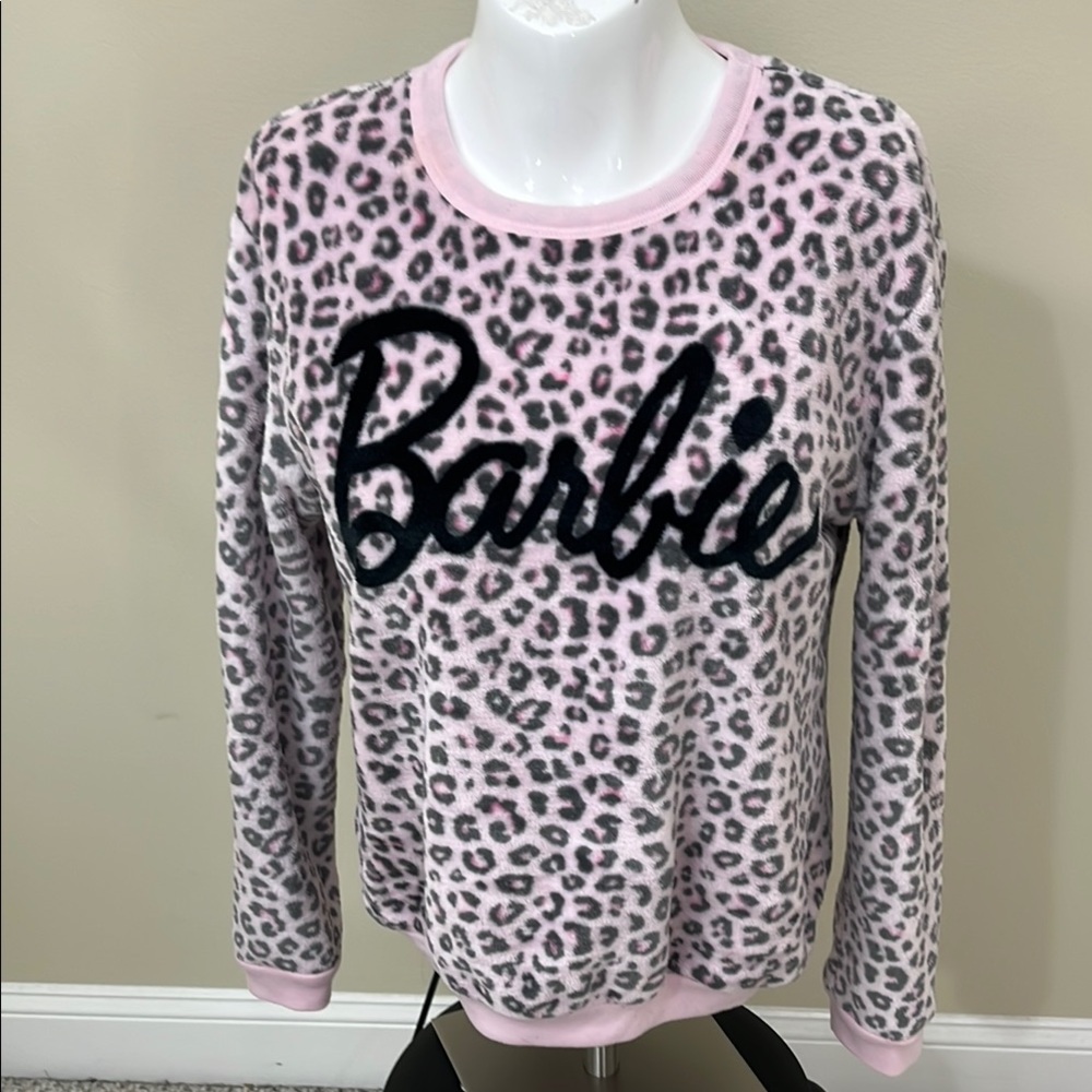Barbie Leopard Print Sweatshirt from Macy's